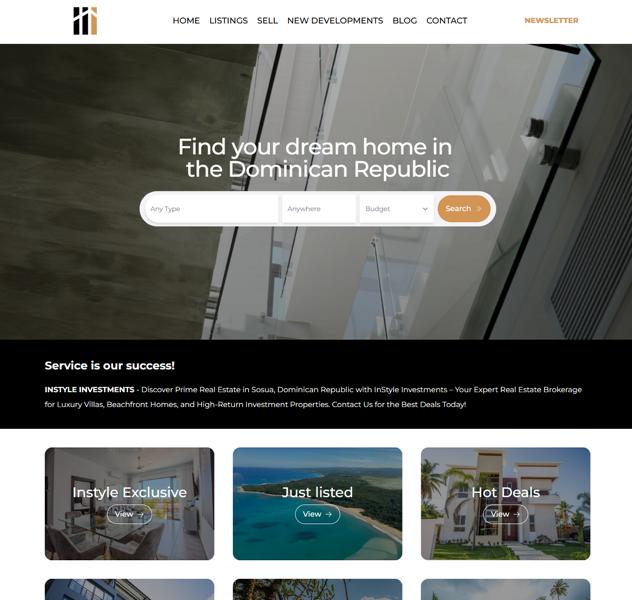 Website Instyle Investments